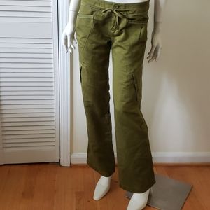 The North Face green pants size 6